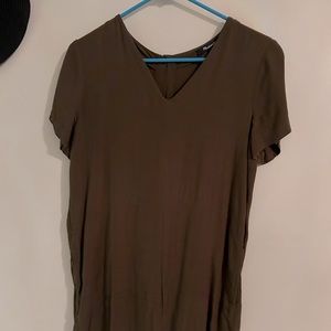 Madewell Olive Green Dress